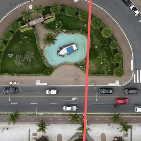 Deixe Seu Carro Na Garagem E Curta Tudo A Pe! Praia Grande  Exterior photo